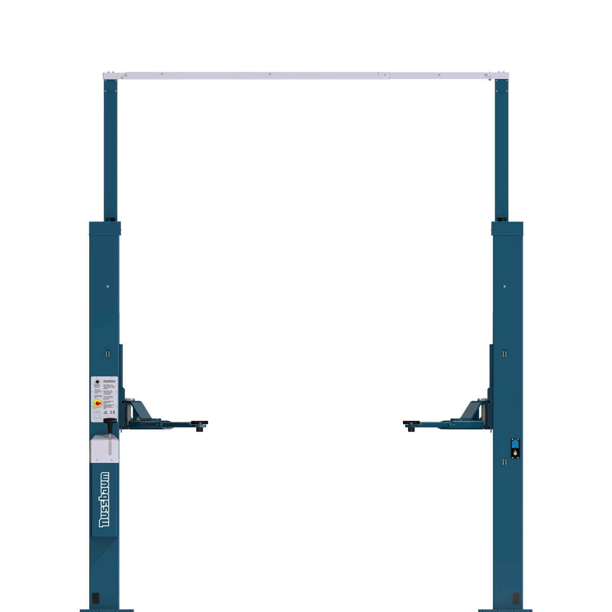 2 post lift HF 3S 3500 SC f RAL5001 blue